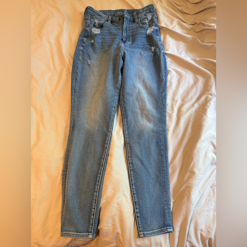American Eagle Outfitters Blue Skinny Jeans